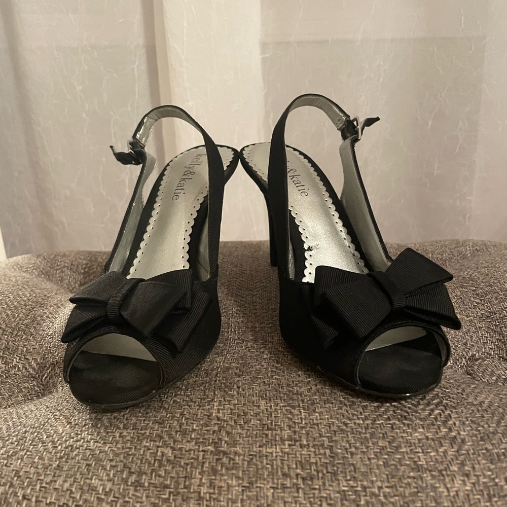 Short Black Heels